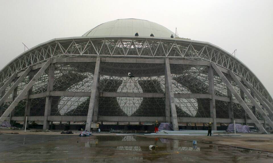 珠海温泉馆网架工程